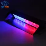 8 LED Red Blue Flashing Light For All Cars - Image 2