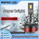A80 IP68 Waterproof High Power M8Pro Headlight H4 ,H1 ,9005, 9006, H11, H7 - Image 2