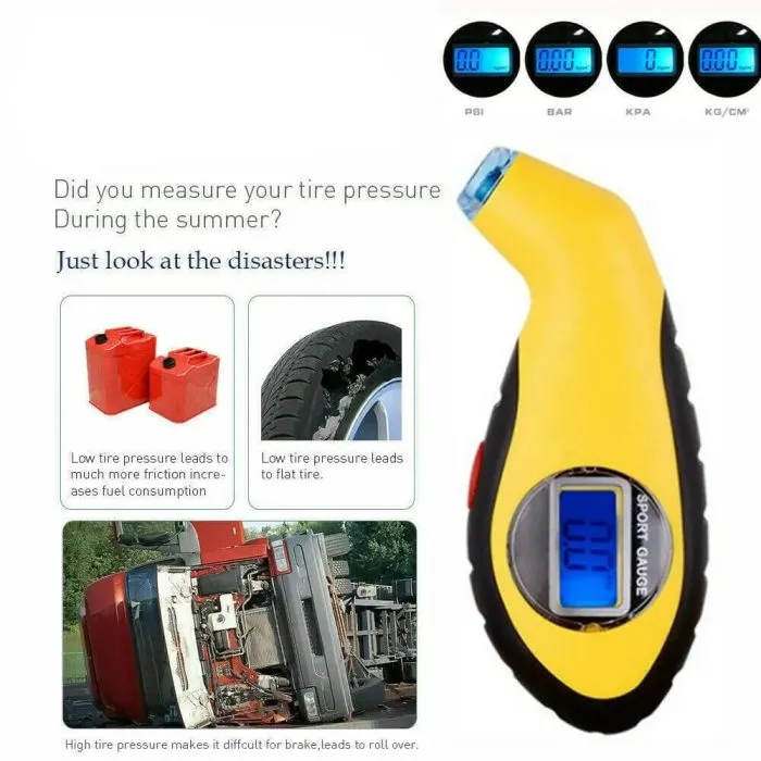 Digital Car Tire Pressure Gauge - Image 2