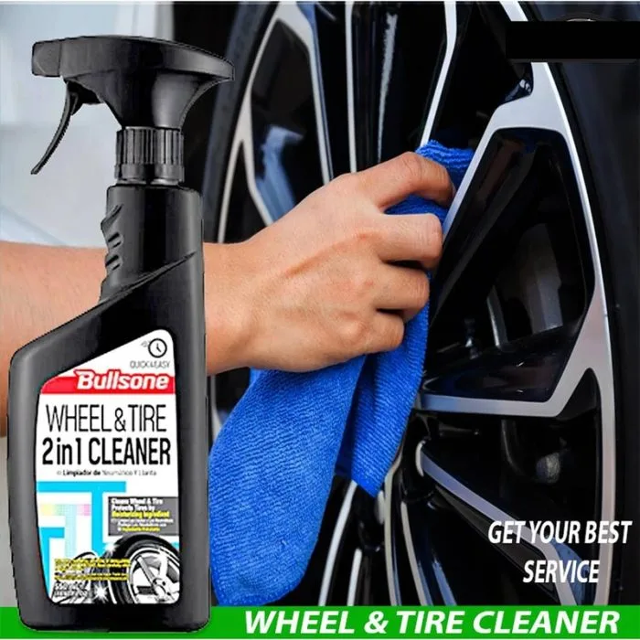 Bullsone wheel and tire 2in1 cleaner 550ML - Image 2