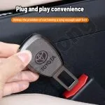 Car 2 in 1 Seat Belt Clip With Car Brand Logo 1 pcs - Image 2