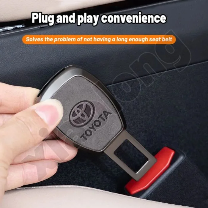 Car 2 in 1 Seat Belt Clip With Car Brand Logo 1 pcs - Image 2