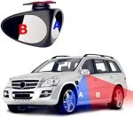 2Pcs Car Rearview Mirror 360° Rotation Two Sided Blind Spot Mirror - Image 2