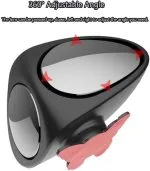 2Pcs Car Rearview Mirror 360° Rotation Two Sided Blind Spot Mirror - Image 3