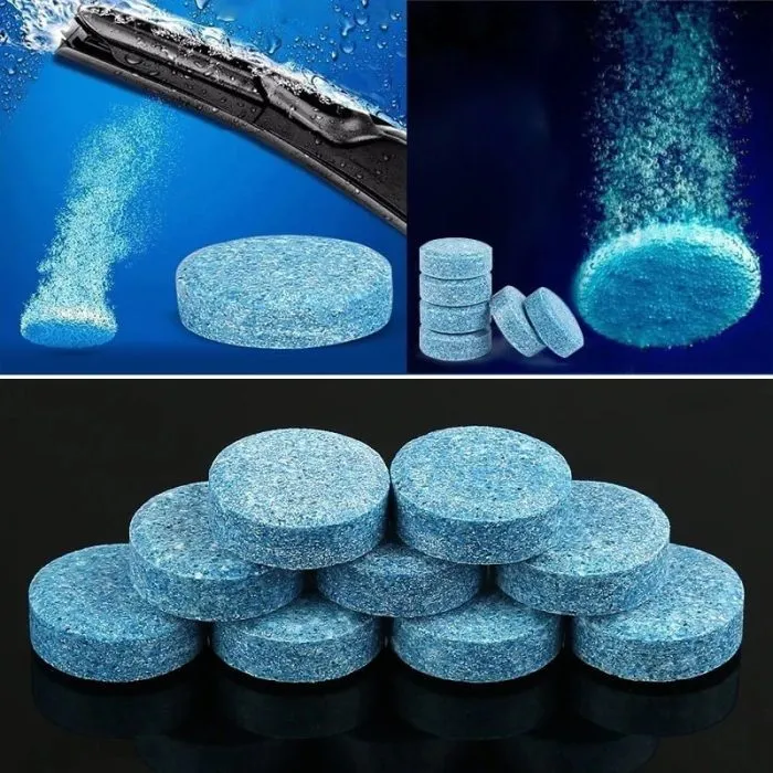 Car Windshield Glass Washer Cleaner Tablets - 6pcs - Image 4