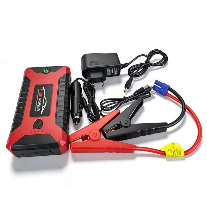Emergency Car Battery Jump Starter With Tire Inflator 99800mAh - Image 3