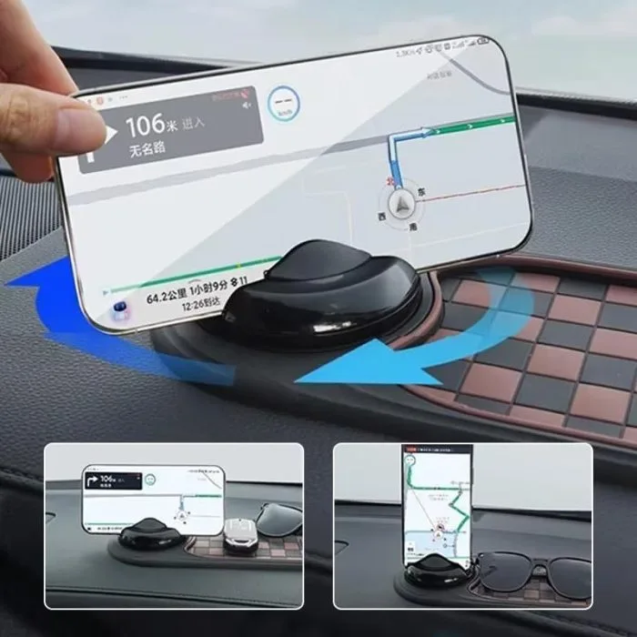 Car Multifunctional Mobile Mat with Number Card & Mobile Holder - Image 4
