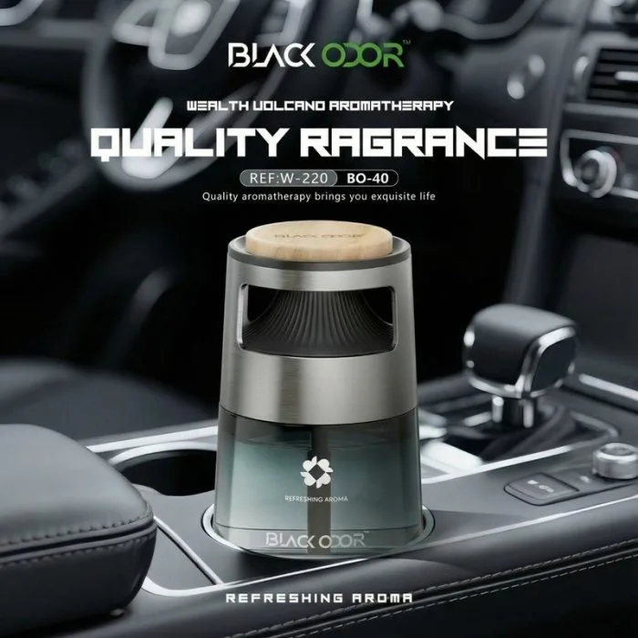Premium Black Odor Car Air Fragrance | Long-Lasting with French Essential Oils | 130ml - Image 4