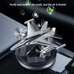 Fighter Jet Car Solar Perfume air freshener car Fragrance