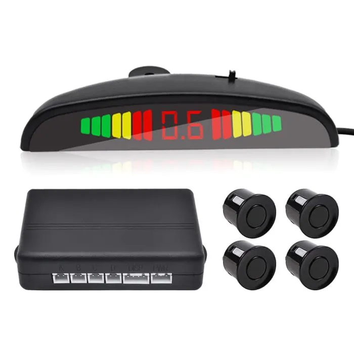 Car Parking Sensor System with 4 Sensors, LCD Display Buzzer Alarm - Image 6