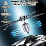 Helicopter Style Solar Car Air Freshener – Spinning Rotor Aroma Diffuser - Image 3