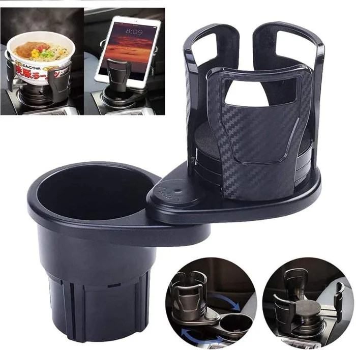 Multifunctional car Cup Holder Adjust The Size Holder Drinks Bottle Water Cups Extendable Cup Holder - Image 2