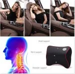 Car Headrest and Back Support Pillow 2 pcs/ 1 Set - Image 2