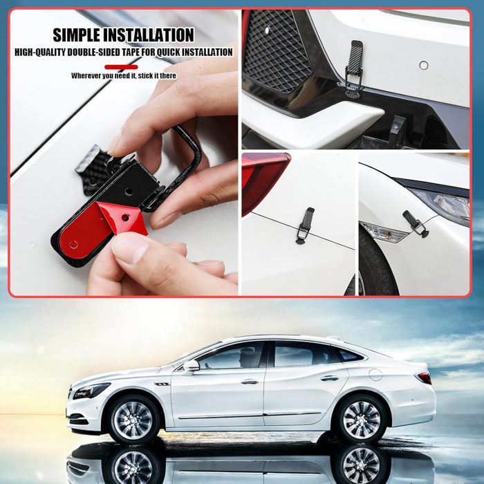 Car Bumper Security Hook Lock Clips Kit ( TRD,Momo, Mugen) - Image 2