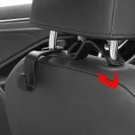 Car Seat Backrest Car Accessories Rear Seat Headrest Storage Hook 2 pcs - Image 5