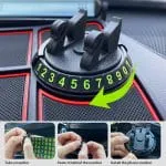 Car Dashboard Multifunctional Non Slip Anti Skid PVC Pad Mat with Mount Phone Holder - Image 3