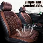 Universal Car Wooden Bead For 2 Seat Cushion – Comfortable Seat Cushion for Every Journey