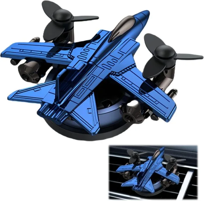 Fighter Jet Plane Design Car AC Vent Clip Perfume with Natural Fragrance - Image 3