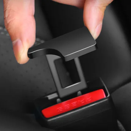 Alarm Stopper Hidden Metal Seat Belt Clip - Image 2