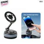 360° Rotatable Vacuum Magnetic Car Phone Holder with Suction Cup