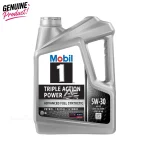 Mobil 1™ 5W-30 Triple Action Power advanced full synthetic engine oil  4 Ltr.