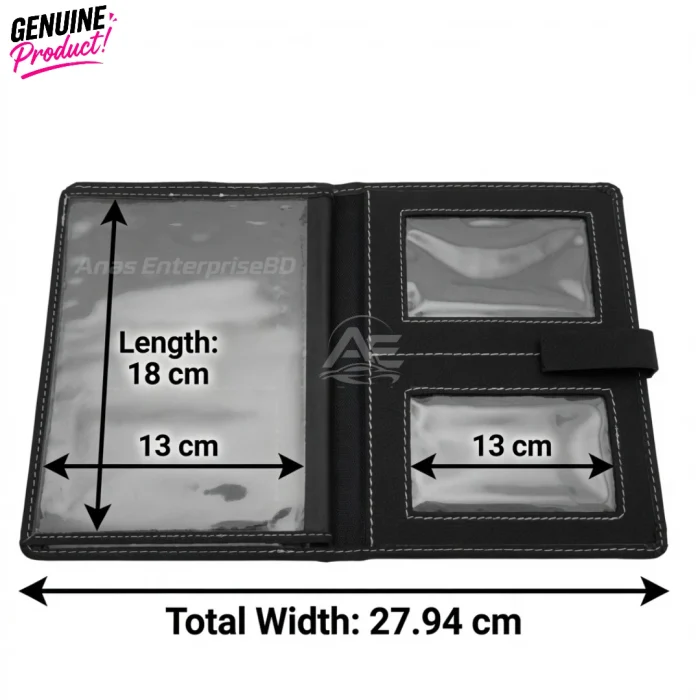 Premium Car Document Holder Organize Your Vehicle Document Keeps Easily - Image 5