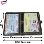 Premium Car Document Holder Organize Your Vehicle Document Keeps Easily - Image 3