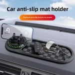 Car Multifunctional Mobile Mat with Number Card & Mobile Holder