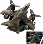 Fighter Jet Plane Design Car AC Vent Clip Perfume with Natural Fragrance - Image 4