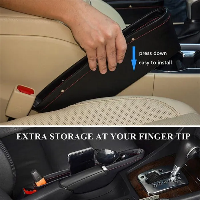 Seat Gap Pocket Catcher - Black 1pcs - Image 2