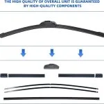 BullSone RainOK Wiper Blade Superior Rain Clearing - Image 3