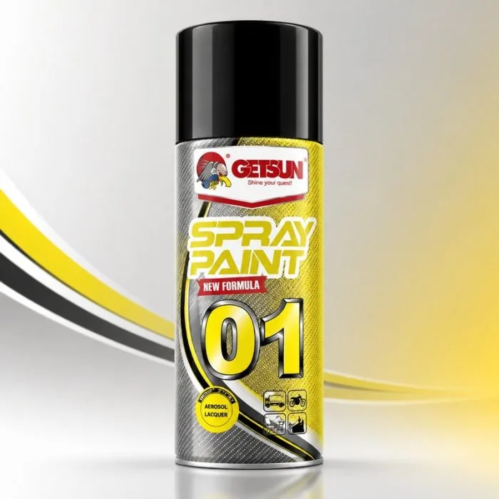 GETSUN Spray Paint 400ml – Fast Drying Multi-Surface Aerosol Lacquer - Image 2