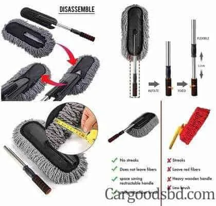 Car Interior-Exterior Cleaning Microfiber Duster - Image 2