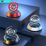 Luxury Car Ring Solar Perfume with Crystal Ball – Stylish Air Freshener - Image 2