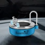 Sweetdora Solar Power Car Decor – Spinning Air Freshener with Long-Lasting Scent - Image 3