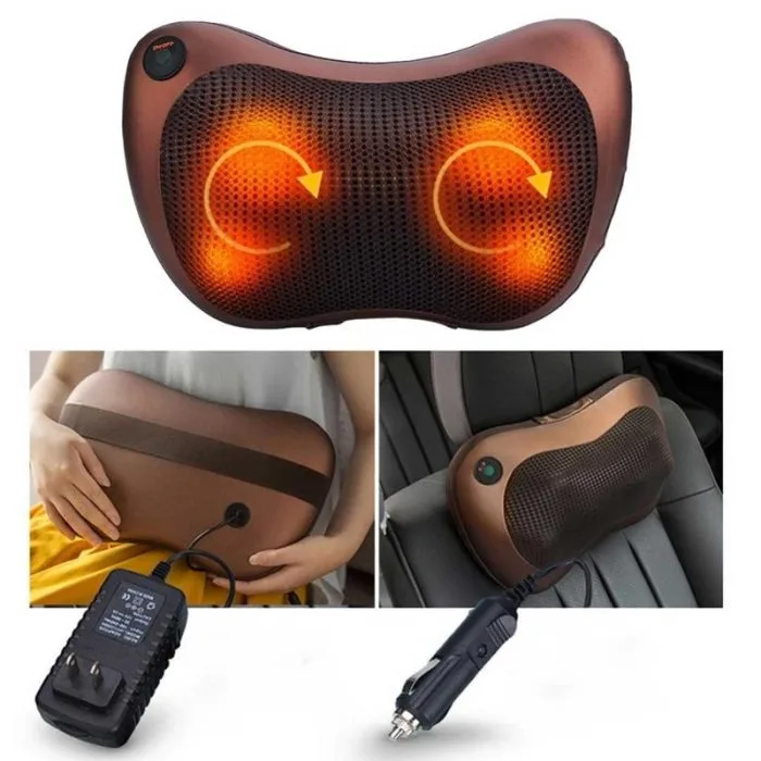 Multifunctional Car Massage Pillow – Neck & Back Massager for Car and Home - Image 2