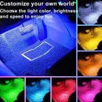 Car Interior Lighting 48 Pieces LED 5050 Atmosphere Light Waterproof RGB Ambient Remote system Lighting - Image 2