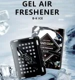 Black Odor Gel Air Freshener For Car & Home 230g