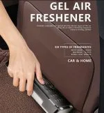 Black Odor Gel Air Freshener For Car & Home 230g - Image 3