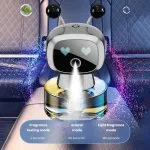 AI Car Air Freshener Silver Automatic Aroma Diffuser with Vibration Sensor and Heat Resistant Long Lasting Fragrance