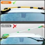 Premium Car Wash & Cleaning Brush | Adjustable Telescopic Handle with Soft Microfiber Mop Head - Image 4