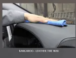 Kangaroo Leather & Tire Wax  500ml, Dashboard, plastic, Leather, Rubber and inside door cleaner-shiner - Image 3