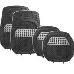 Car Floor Mat 5 Pieces Heavy Duty Rubber PVC