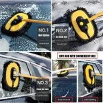 Premium Car Wash & Cleaning Brush | Adjustable Telescopic Handle with Soft Microfiber Mop Head - Image 3