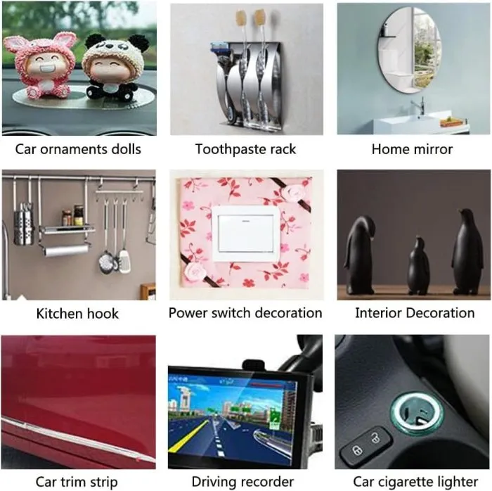3 meters 15mm Transparent Silicone Double Sided Tape Sticker - Image 4