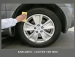 Kangaroo Leather & Tire Wax  500ml, Dashboard, plastic, Leather, Rubber and inside door cleaner-shiner - Image 2