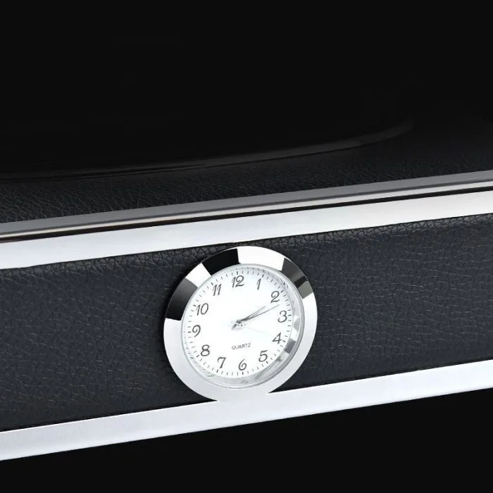 Car Tissues Box Multifunctional Creative Storage with Clock (Luxury Look For Your Car) - Image 2