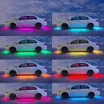 Car Led Underglow Lights with App and Remote Control, 16 Million RGB Colors - Image 2