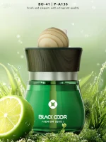 Black Odor BO-41 Premium Series Car Air Freshener  Long Lasting Premium - Image 4