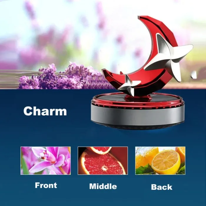 Solar Moon Car Fragrance – Stylish, Solar-Powered Car Air Freshener - Image 3